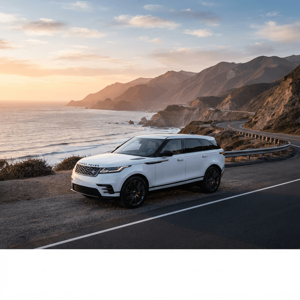 DriveLuxe Rentals storefront hero with the tagline Find your perfect ride
